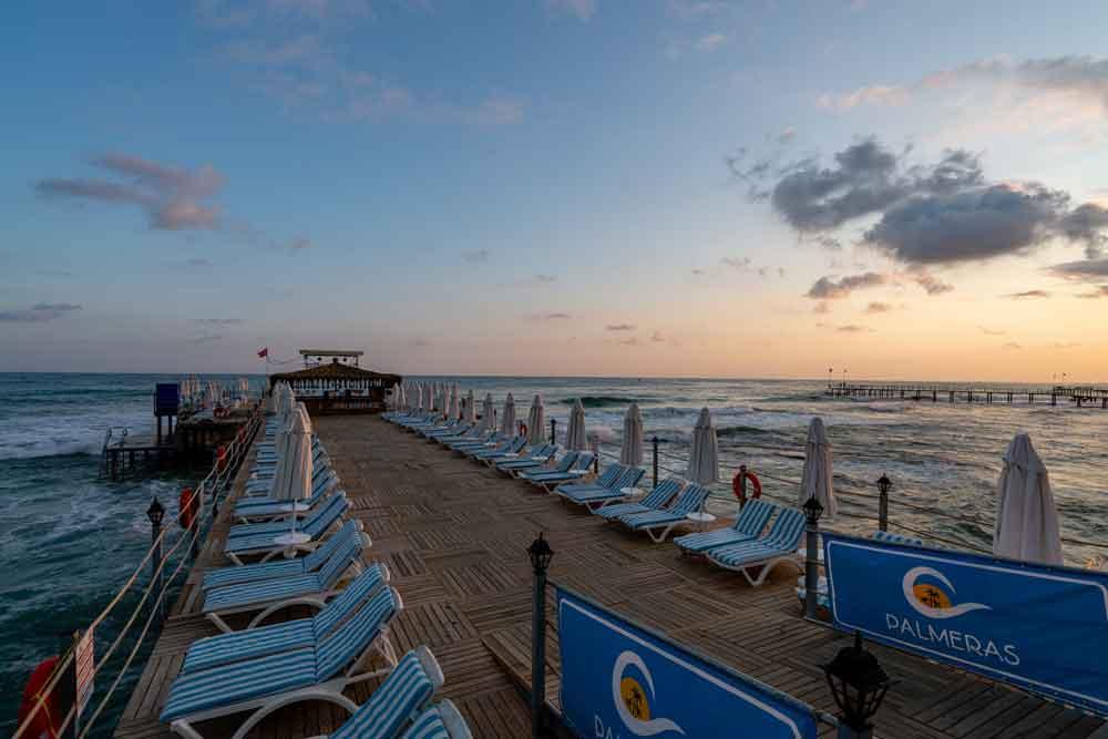Palmeras Beach Hotel Ultra All Inclusive Konaklı Kültér fotó