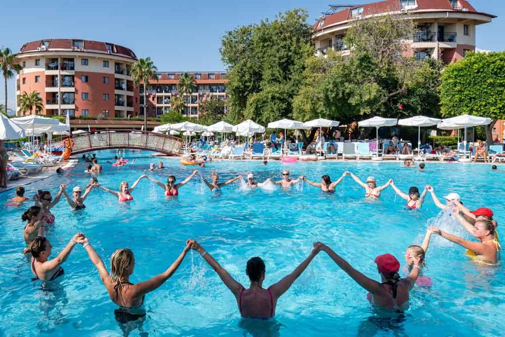 Palmeras Beach Hotel Ultra All Inclusive Konaklı Kültér fotó