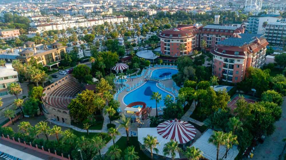 Palmeras Beach Hotel Ultra All Inclusive Konaklı Kültér fotó