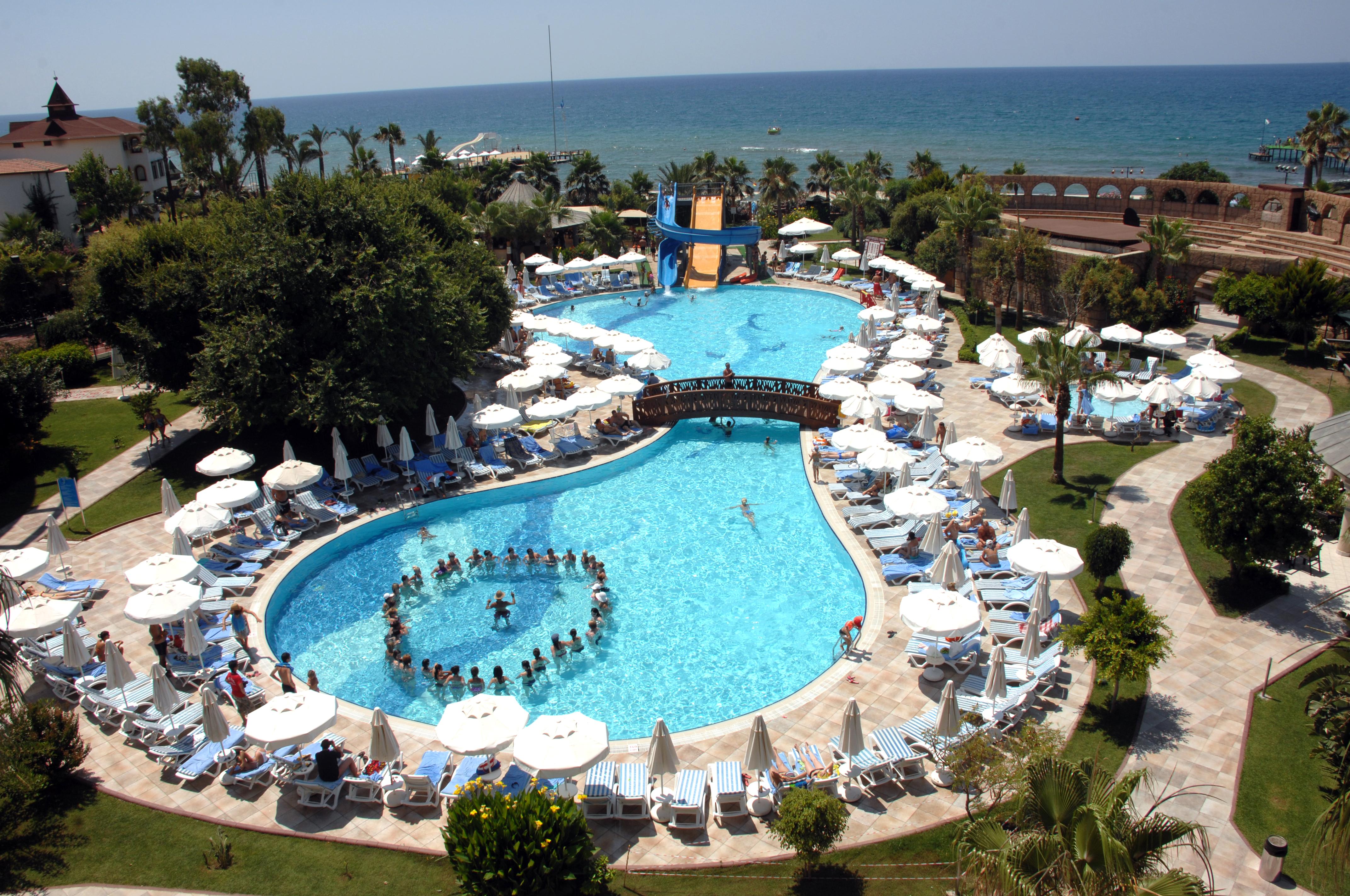 Palmeras Beach Hotel Ultra All Inclusive Konaklı Kültér fotó